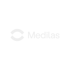 Kunde Medilas Medilas Logo in Hellgrau